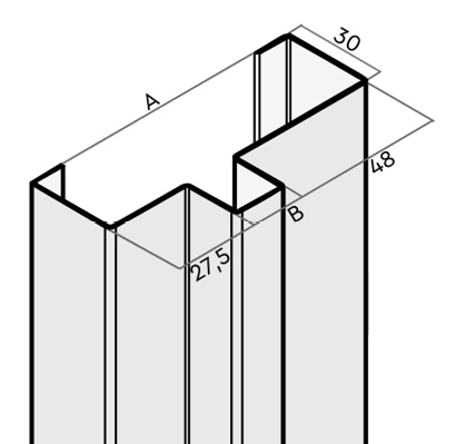 Pour mur en béton armé / agglo